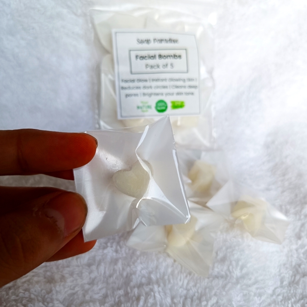 Goatmilk Facial Bombs (Pack of 5) - Picture 3 of 4